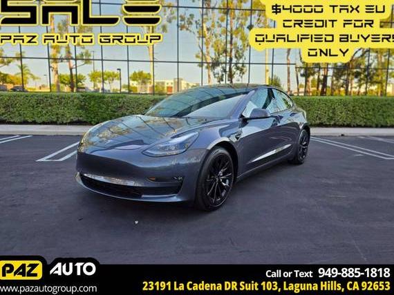 TESLA MODEL 3 2022 5YJ3E1EB9NF246598 image